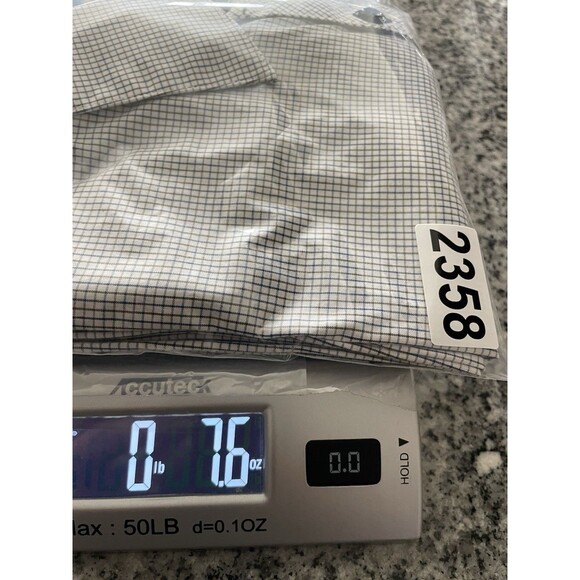 MG Black Label Men’s Button Up Long Sleeve Check Print M - Picture 15 of 15